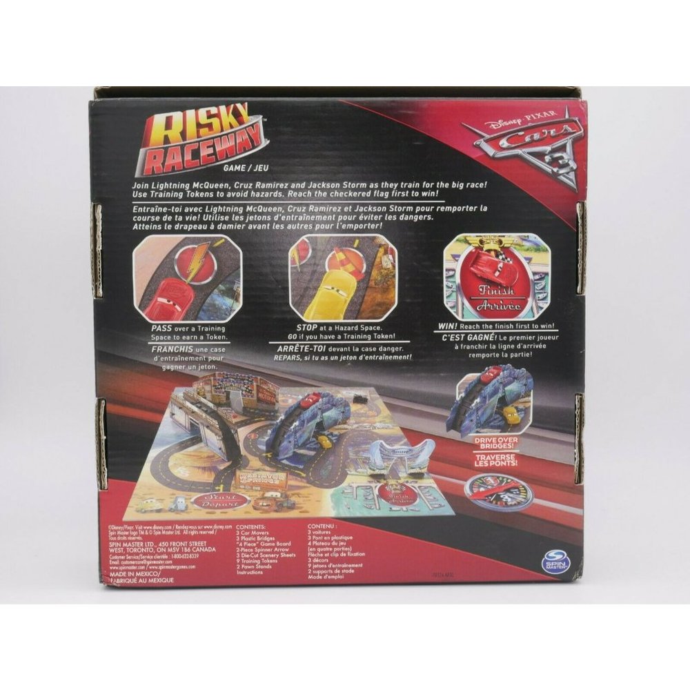 Spin Master Games - Cars 3 - Risky Raceway - Board Game - Picture 2 of 4